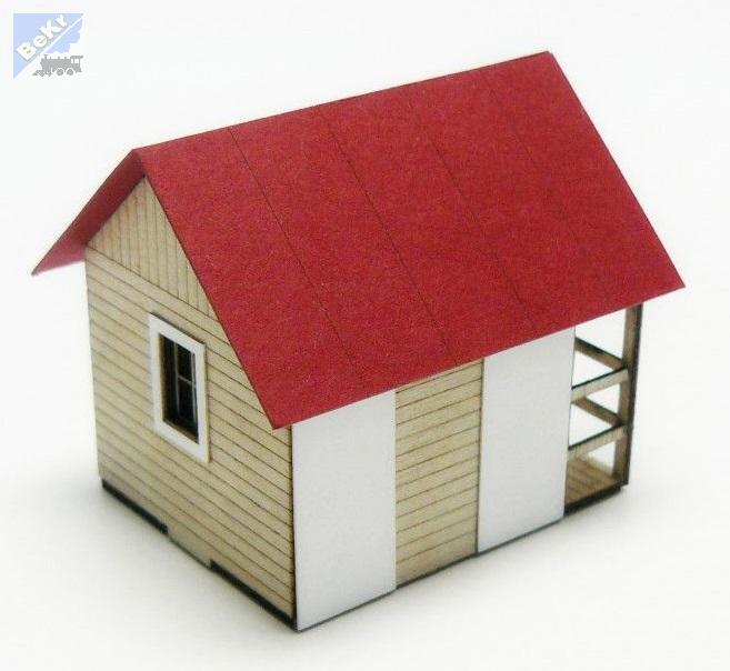 Igra model 160014 Táborové chatky, stavebnice Laser Cut 