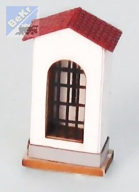 BuBi-model N70001ž Kaplička, žlutá, 10 x 5 x 21 mm, hotový, sestavený a nabarvený model