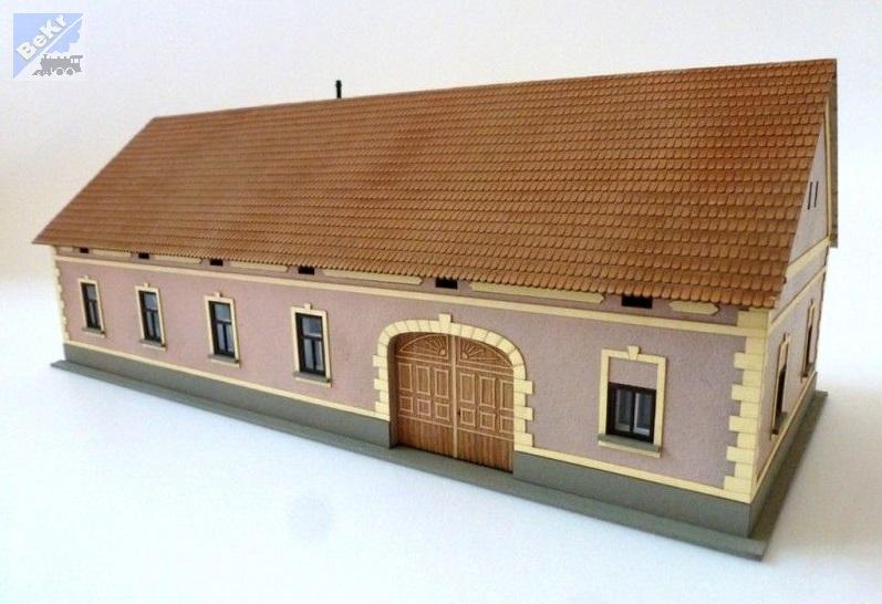 Igra model 150010 Venkovský dům typ 1, stavebnice Laser Cut