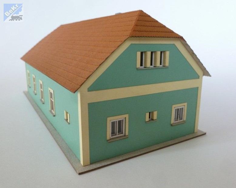 Igra model 150011 Venkovský dům typ 2, stavebnice Laser Cut