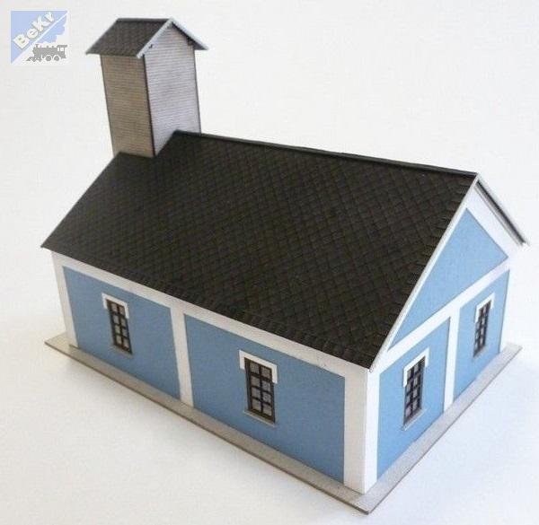 Igra model 150012 Hasičská zbrojnice typ 1, stavebnice Laser Cut
