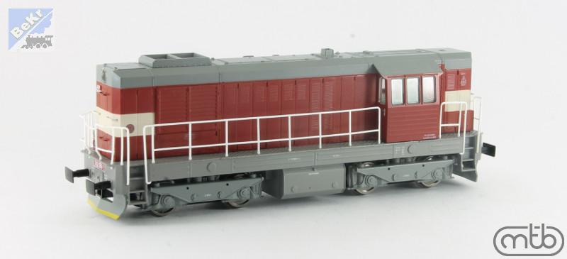 MTB 742086 Dieselová lokomotiva 742 086-2 ČD Kocour