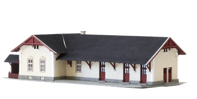 Igra model 211001 Nádraží Krimml, stavebnice Laser Cut