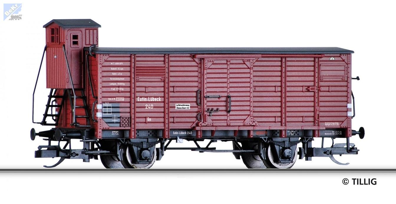 Tillig 17929 Uzavřený 2-osý vůz Gm Halberstadt-Blankenburger Eisenbahn