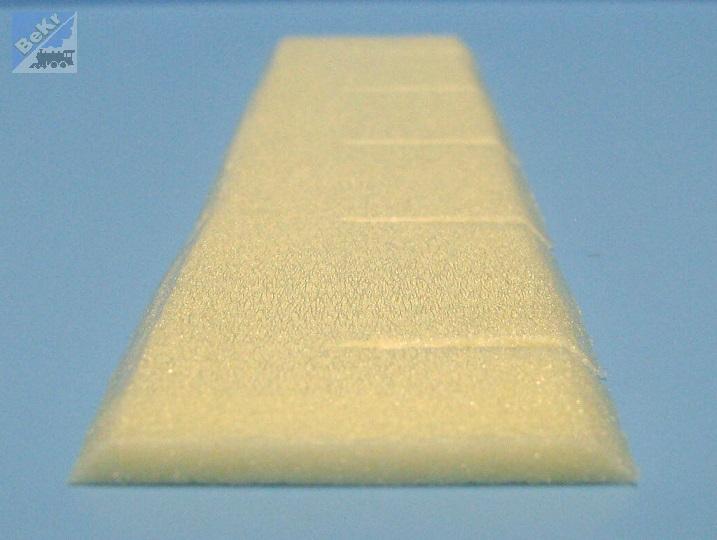 VERAMO CZ TT030105 Pěnové podloží pod koleje do oblouku, flexi 8 ks celková délka 160 cm