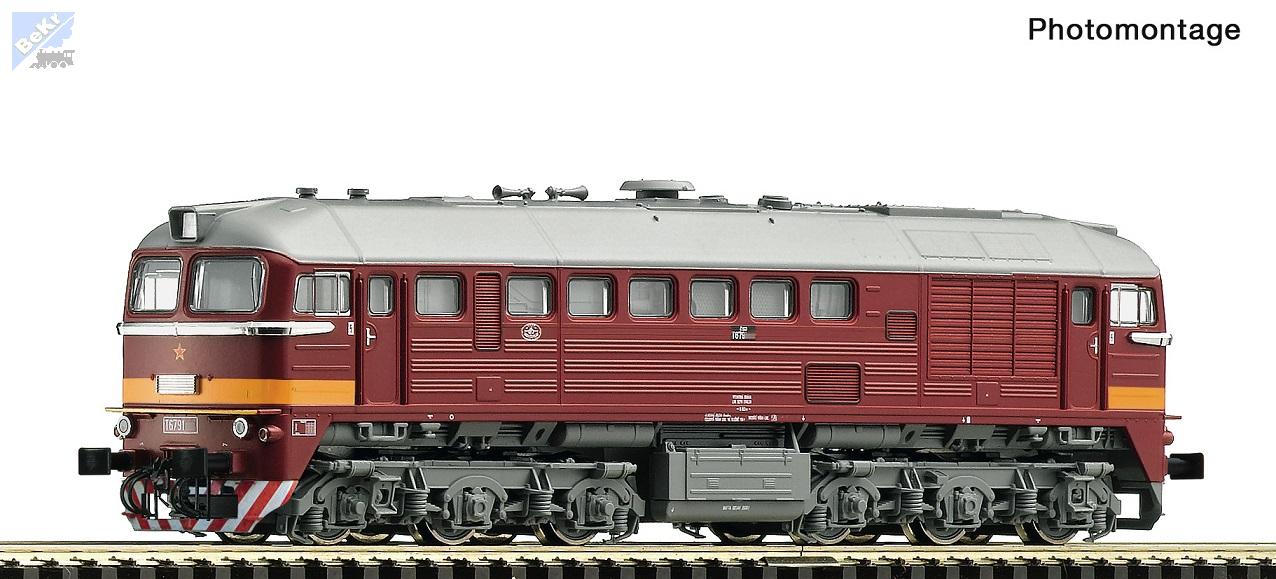 Roco 36521 Dieselová lokomotiva T679. 1 ČSD Sergej se zvukem