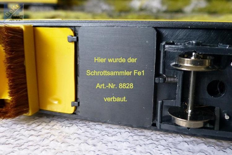 LUX-Modellbau 9075 Magnetický sběrač železných Fe1 nečistot do vysávacího vozu