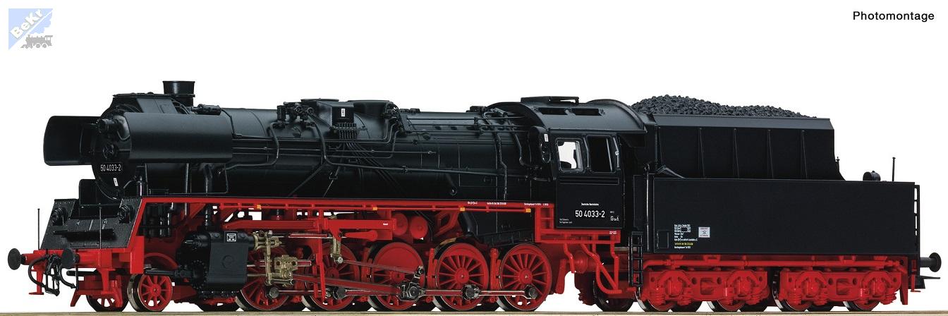 Roco 70285 Parní lokomotiva BR 50 4033-2 DR se zvukem