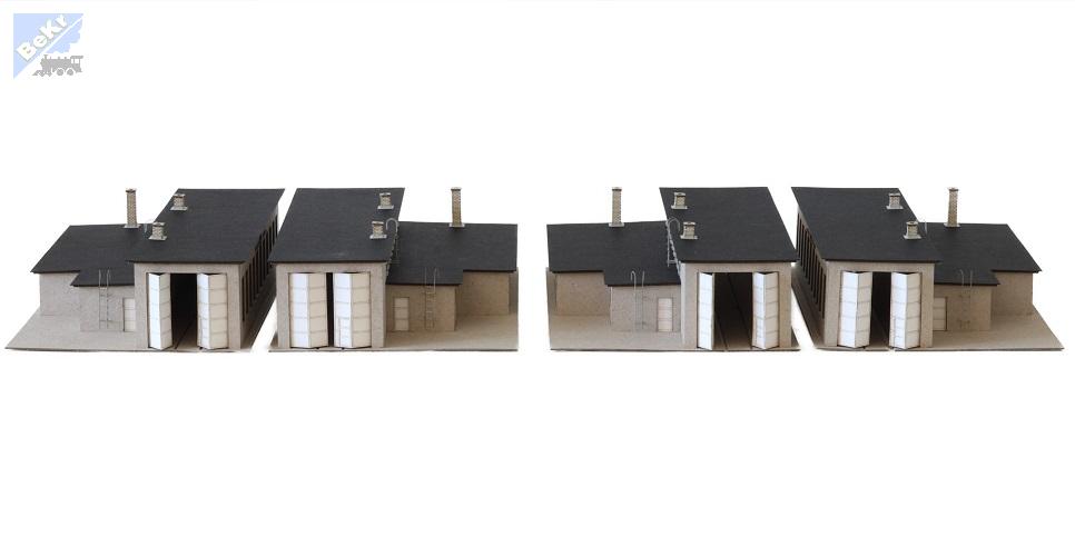 Igra model 202114 Depo Bytčica jedno stání, stavebnice Laser Cut - nebarvená 