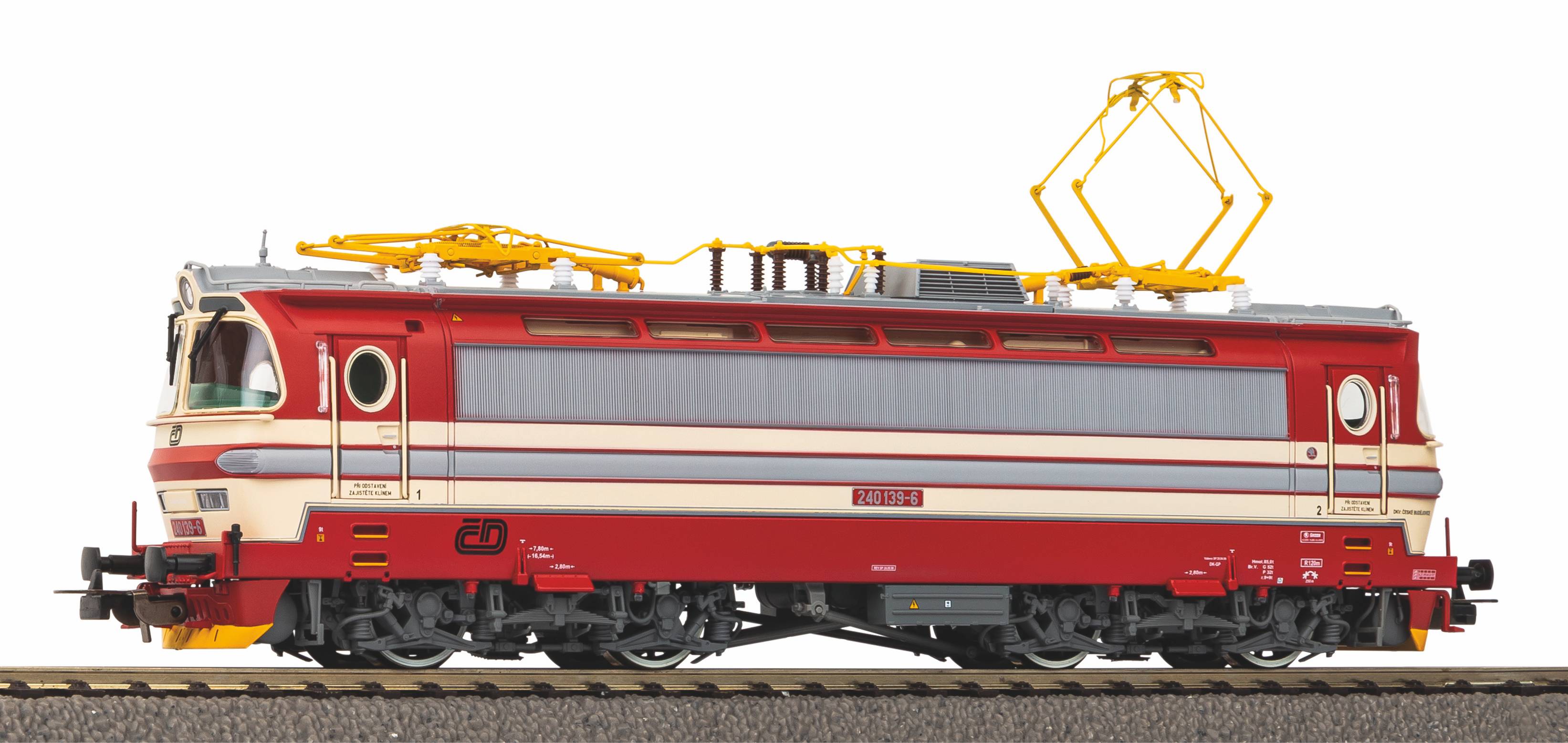 Piko 51397 Elektrická lokomotiva 240 139-6 ČD Laminátka se zvukem !!! AKCE !!!