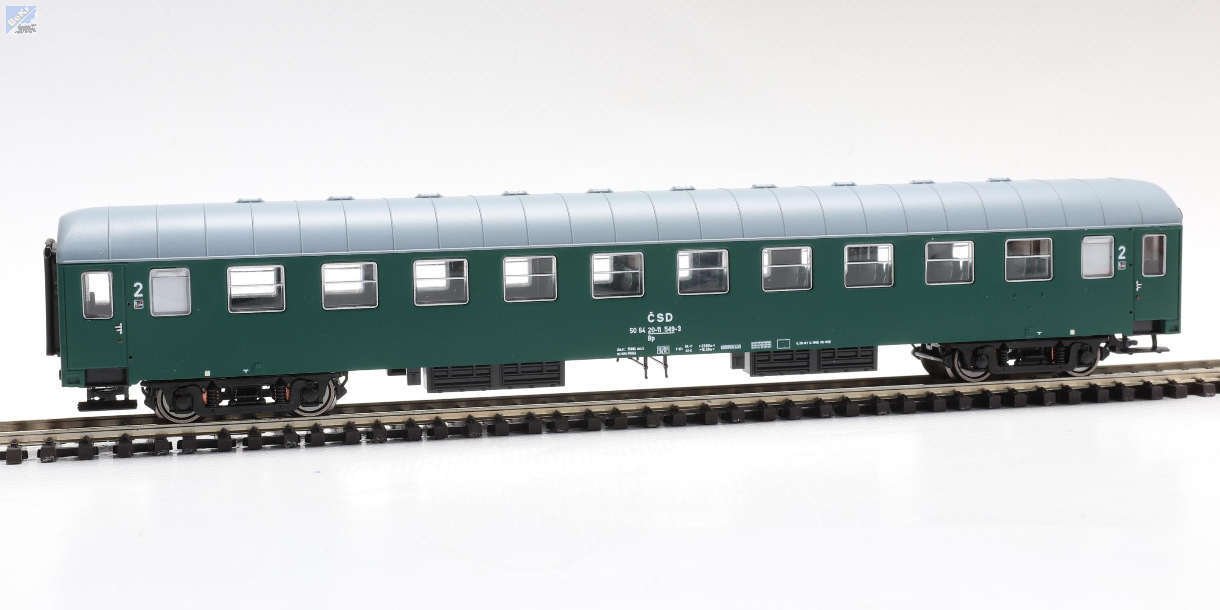 Igra model 97200026 Osobní 4-osý vůz 2. tř. Bp Depo-Praha 1 ČSD