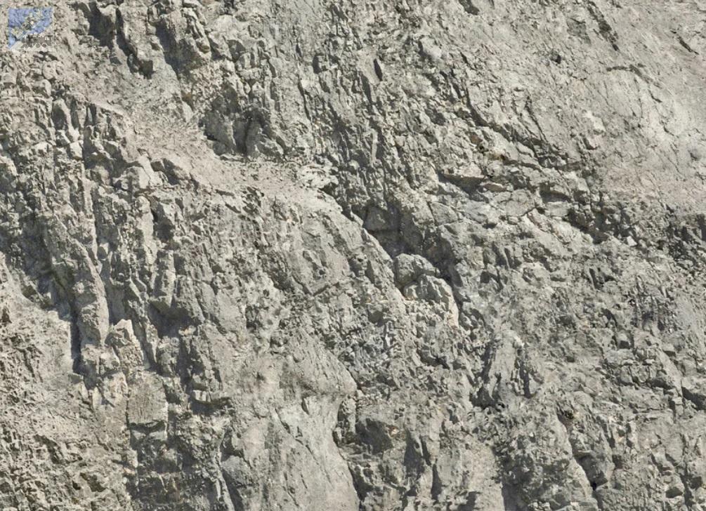 Noch 60307 Speciální papír povrchově upravený a tištěný pro jednoduchou tvorbu skal „Wildspitze“, 61 x 34,5 cm
