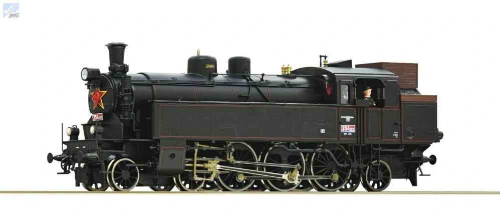 Roco 7100026 Parní lokomotiva 354.122 ČSD "VŠUDYBYLKA"