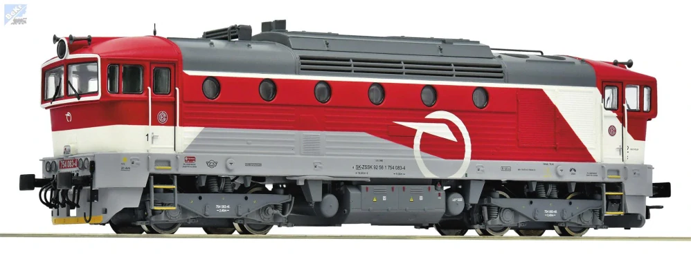 Roco 7300082 Dieselová lokomotiva 754 083-4 ZSSK Brejlovec