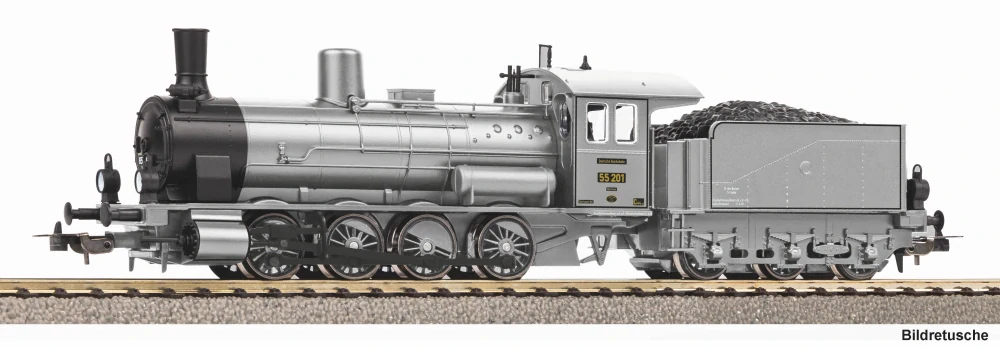 Piko 27513 Parní lokomotiva BR 55 201 (G7.1) fotonátěr DRG se zvukem