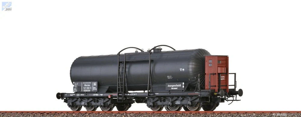 Brawa 58220 Kotlový 6-osý vůz ZZ "Anorgana" DRG