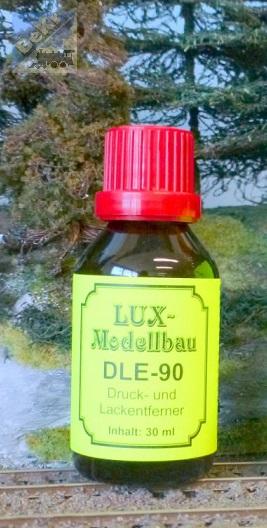 LUX-Modellbau 9001 Odstraňovač tisku a barev DEL - 90, 30ml