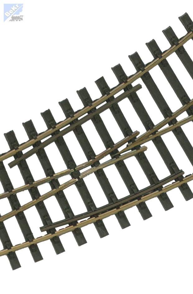 Tillig 85451 BW 3 stavebnice flexibilní výhybky na dřevěných pražcích 9°, R 1350, délka 284 mm, Elite