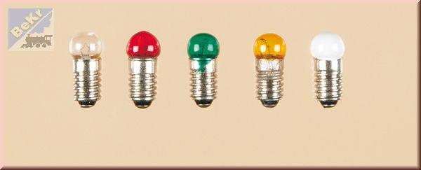 Auhagen 56771 Žárovka, závit, čirá, kulička, E 5,5 12V 0,05A