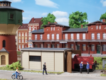 Auhagen 11429 Depo pro malé lokomotivy stavebnice