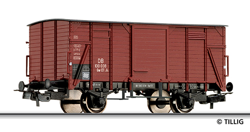 Tillig 76596 Uzavřený 2-osý vůz Gw 01 DB