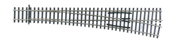 Tillig 83341 EW 3 výhybka rovná pravá 12°, R 984 mm, délka 207 mm