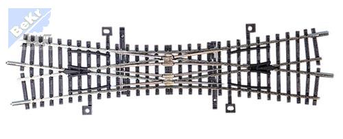Tillig 83300 Křižovatková výhybka angličan R310 mm/15°, délka 166 mm