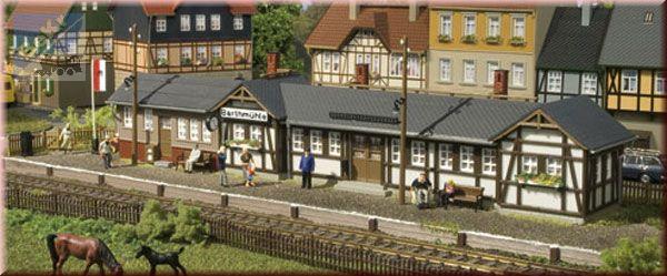Auhagen 11418 Nádraží Barthmühle 290 x 40 x 68 mm stavebnice