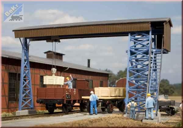 Auhagen 11401 Portálový jeřáb 155 x 91 x 97 mm stavebnice