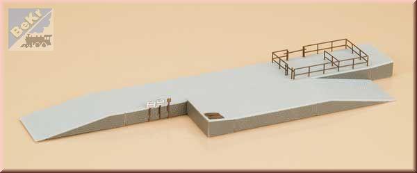 Auhagen 13271 Naklád rampa 4 pravoúhlé rampy s rozměry vždy 86 x 50 x 14 mm stav