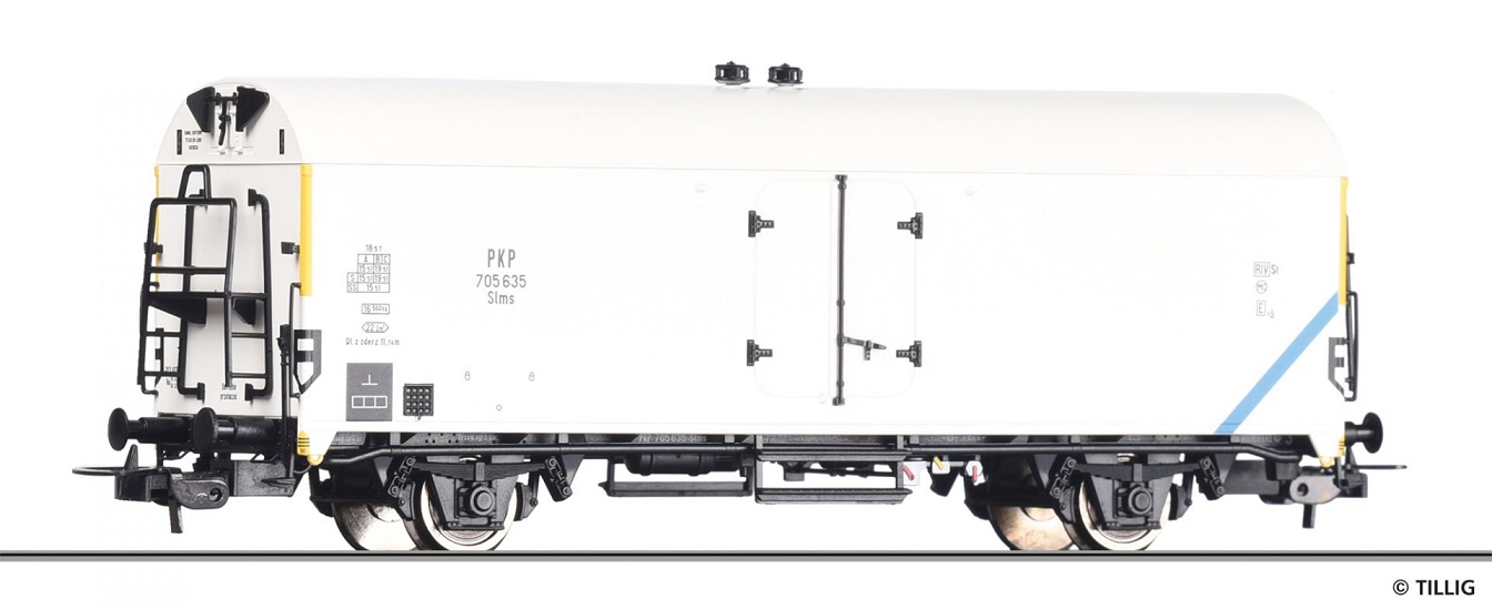 Tillig 76806 Chladírenský 2-osý vůz Slms PKP
