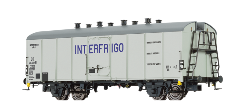 Brawa 50517 Chladírenský 2-osý vůz Zz "INTERFRIGO" DB