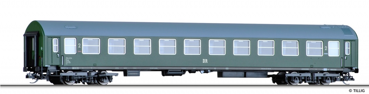 Tillig 16342 Lehátkový 4-osý vůz 2. tř. Bc4ge DR