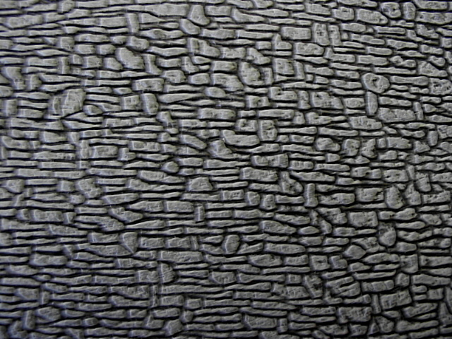 Malá železnice 0060703 Zdivo kámen lomový 190 x 180 mm - barvený plast - šedý