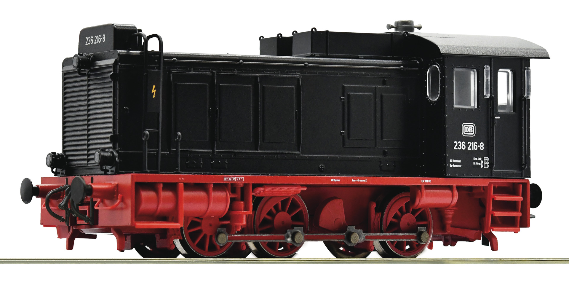 Roco 70801 Dieselová lokomotiva 236 216-8 DB se zvukem