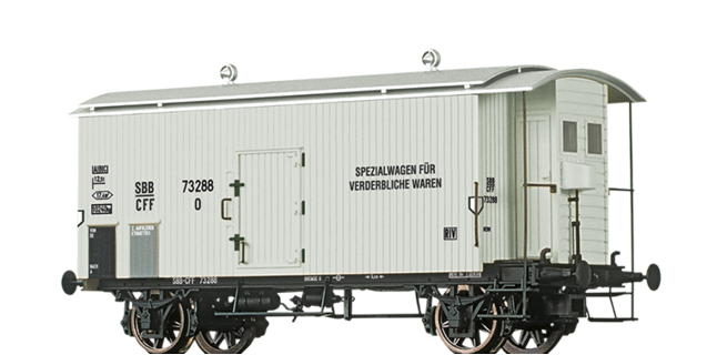 Brawa 50780 Chladírenský 2-osý vůz O SBB