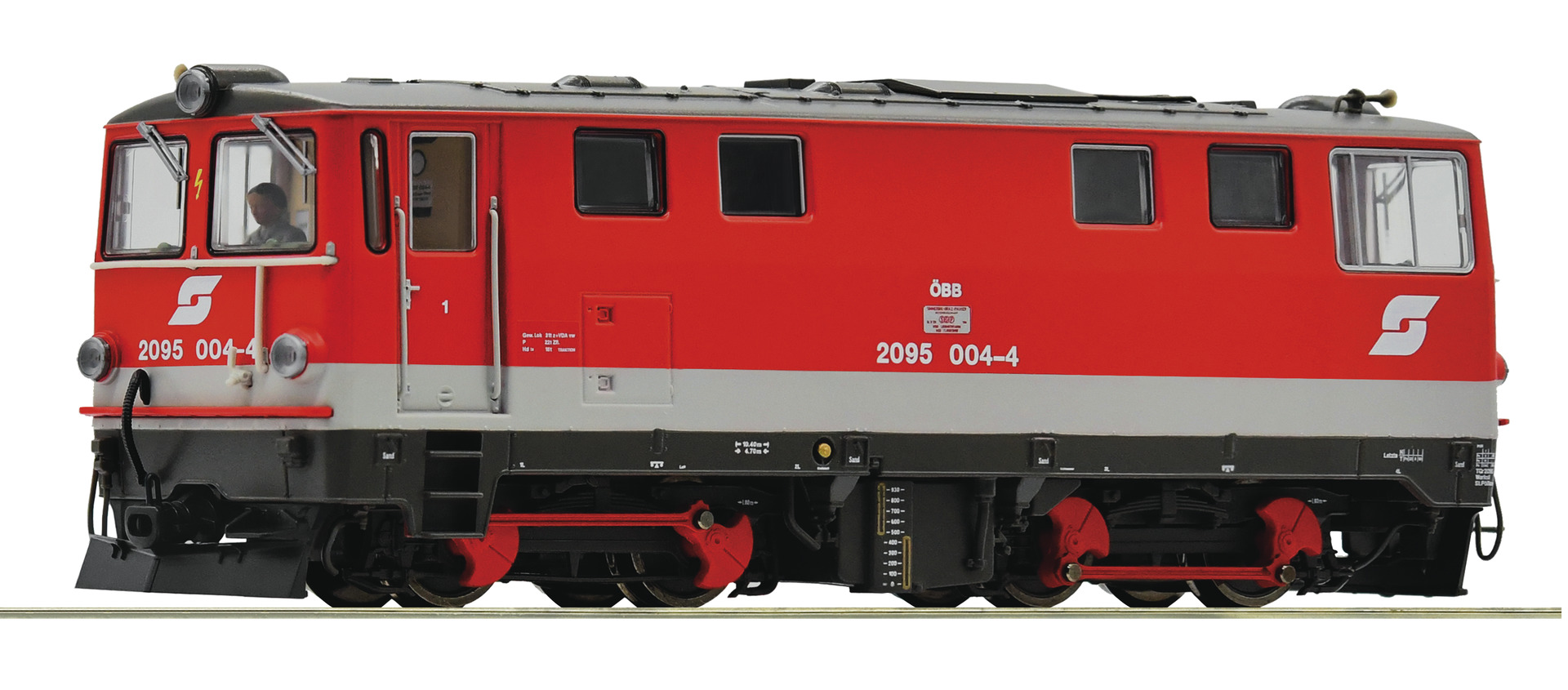 Roco 33295 Dieselová lokomotiva 2095 004-4 ÖBB se zvukem