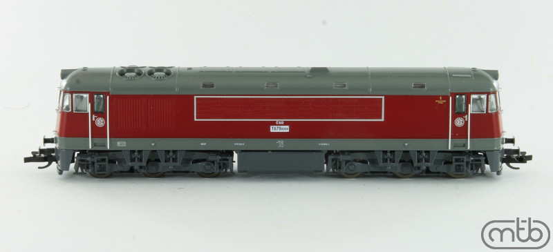 MTB 6790008 Dieselová lokomotiva T679.0008 ČSD Pomeranč