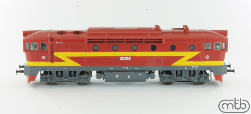 MTB 753390 Dieselová lokomotiva 753 390-4 ČD Brejlovec