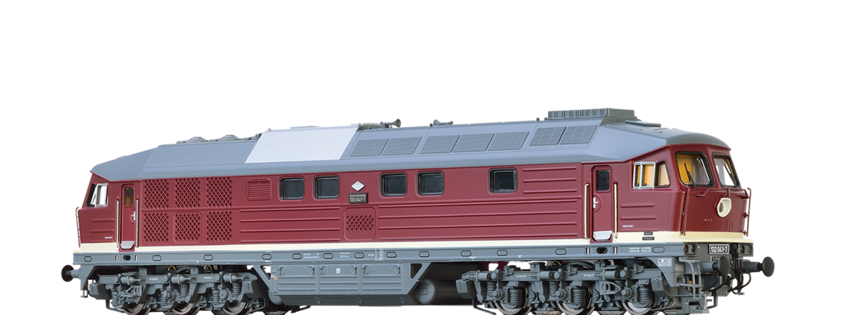 Brawa 61039 Dieselová lokomotiva BR 132 009-2 DR se zvukem