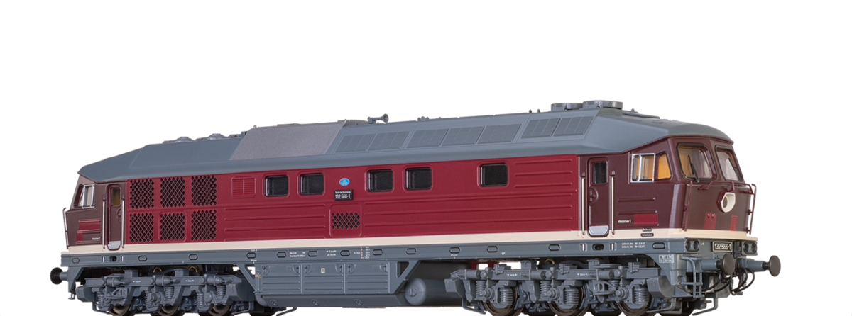 Brawa 61033 Dieselová lokomotiva BR 132 404-5 DR se zvukem