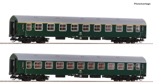 Roco 6280004 Set dvou osobních 4-osých vozů 1x 1. tř. Ame, 1x 2. tř. Bme DR