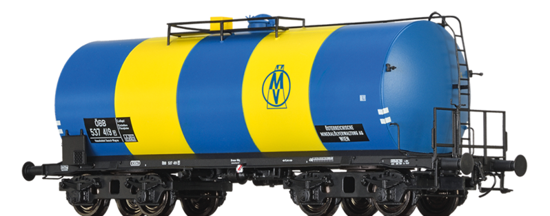 Brawa 67728 Kotlový 4-osý vůz ZZ "OMV" ÖBB