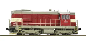 Roco 7300014 Dieselová lokomotiva 742 162-1 ČD Kocour