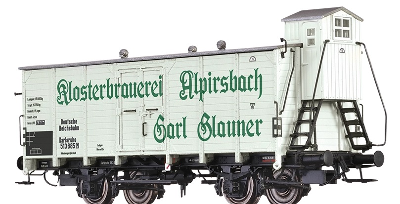 Brawa 49879 Uzavřený 2-osý vůz "Alpirsbach" DRG