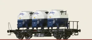 Brawa 50598 Kontejnerový 2-osý vůz BTs 30 "Birkel" DB