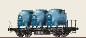 Brawa 50599 Kontejnerový 2-osý vůz BTs 30 "Knorr" DB