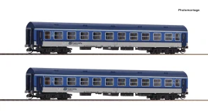 Roco 6280020 Set dvou osobních 4-osých vozů 2. tř. B ČD Najbrt