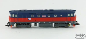 MTB 751144 Dieselová lokomotiva 751 144-7 ČD Cargo Zamračená