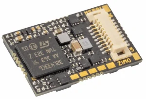Zimo Elektronik MS591N18 Zvukový lokomotivní miniaturní dekodér Next18 přímý, 16bit, NEM662